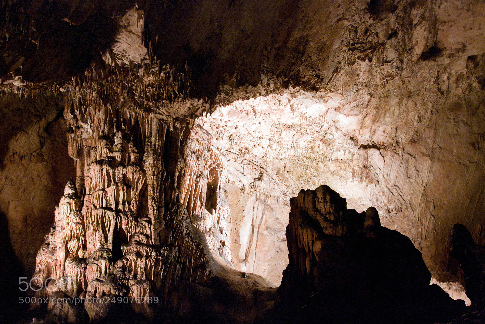 Pentax K20D sample photo. The baradla cave photography