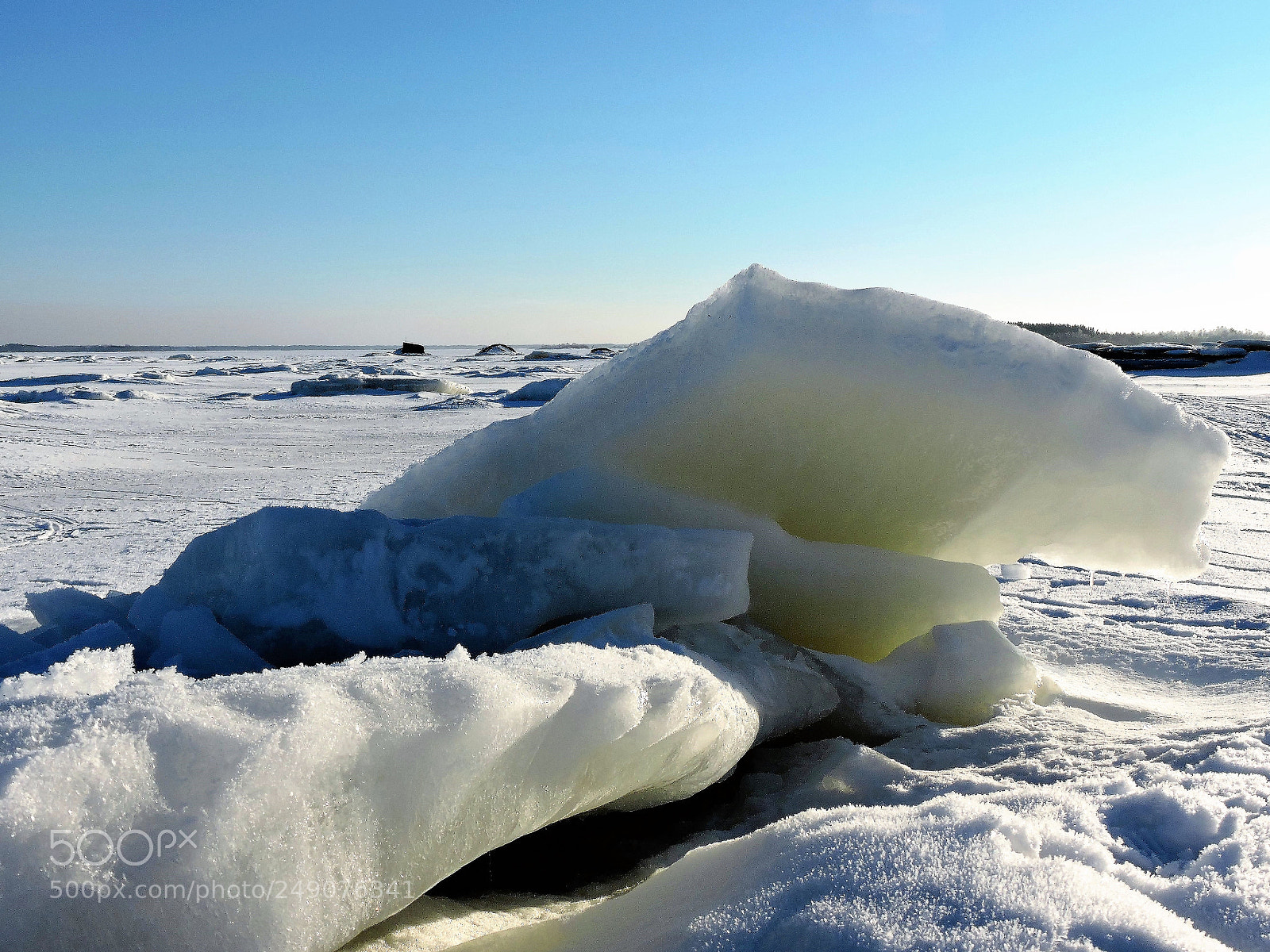 Nikon Coolpix P600 sample photo. Layered ice on the photography