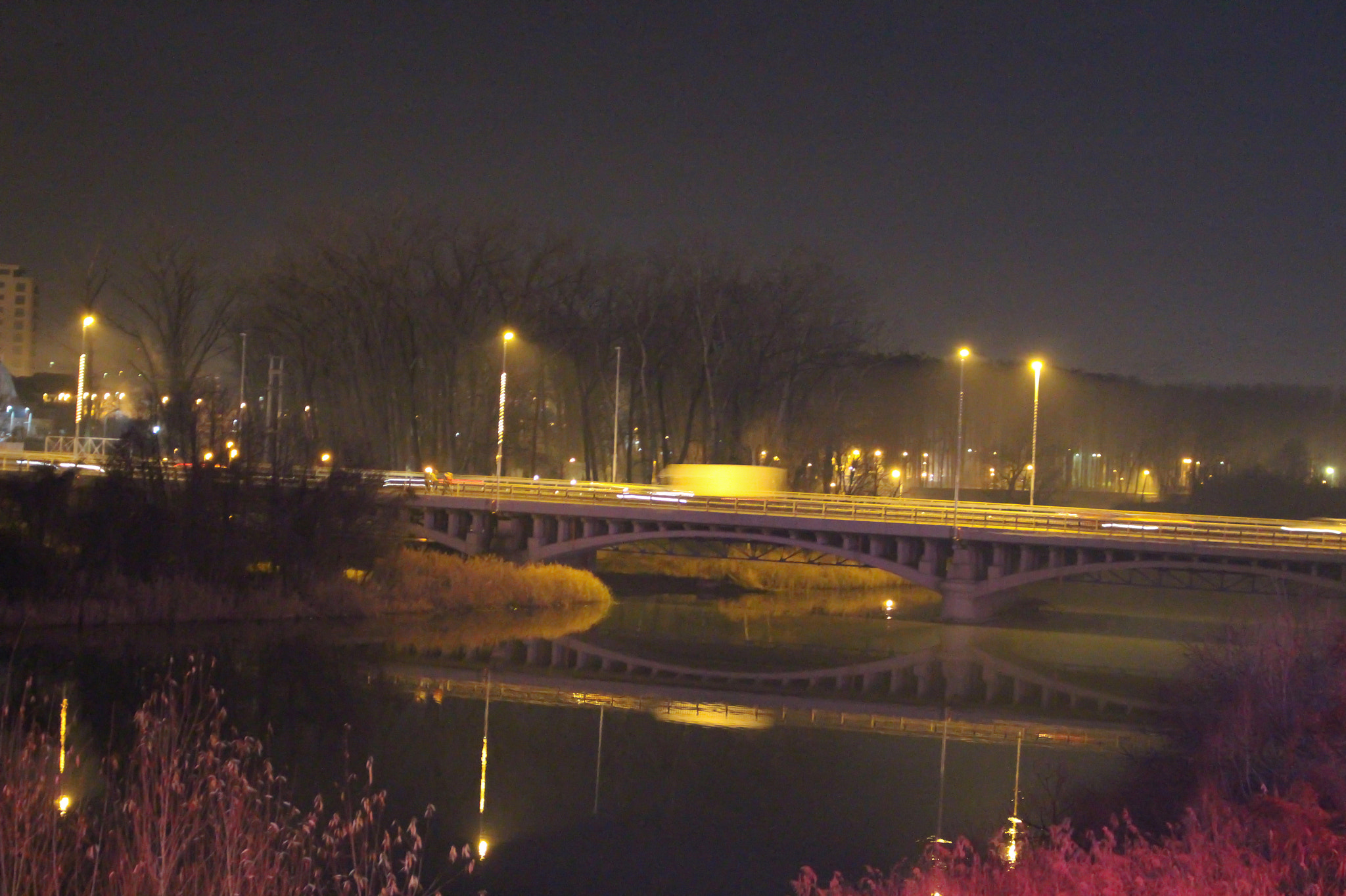 Bridge over Arges river