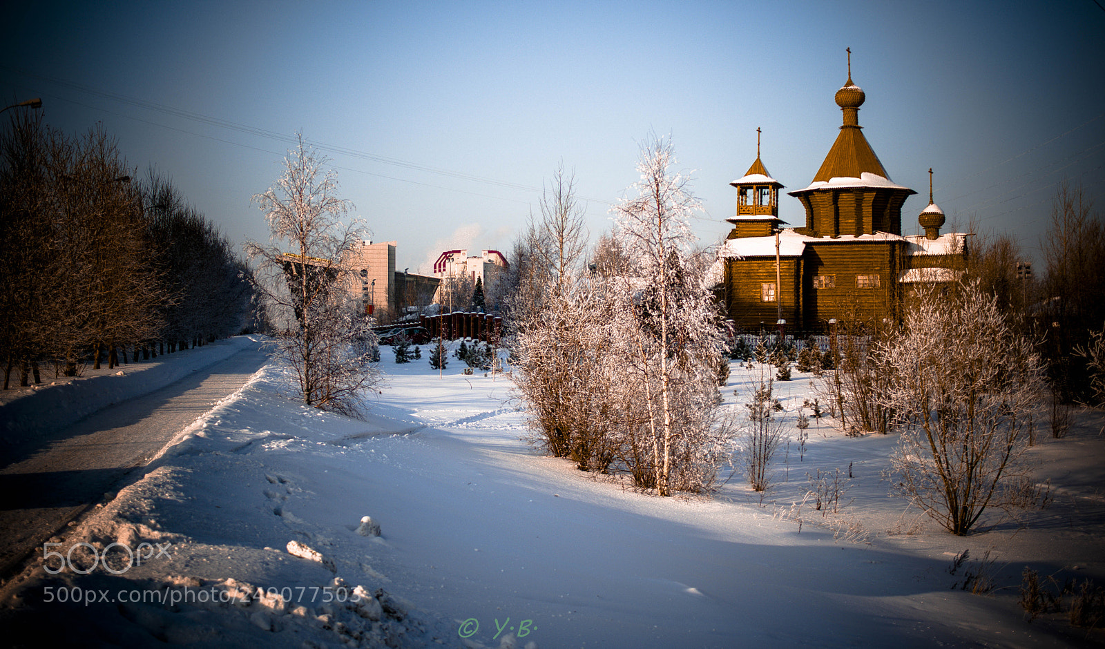 Pentax K-70 sample photo. Russian winter photography