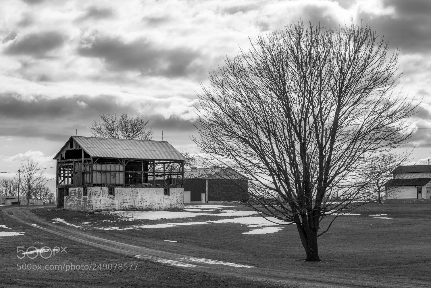 Pentax K-1 sample photo. Old farm in rural photography