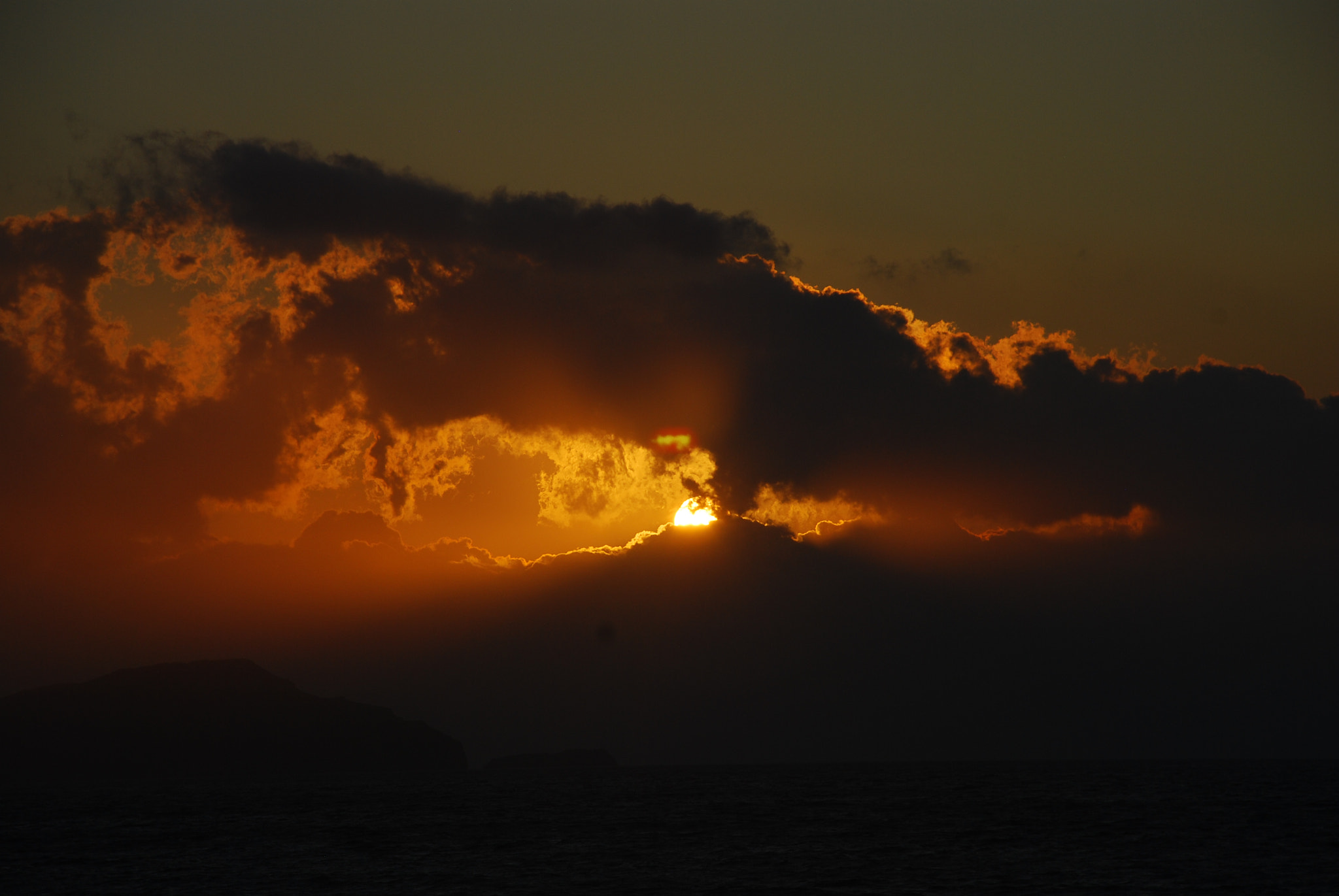 Nikon D80 sample photo. Fire sunset photography