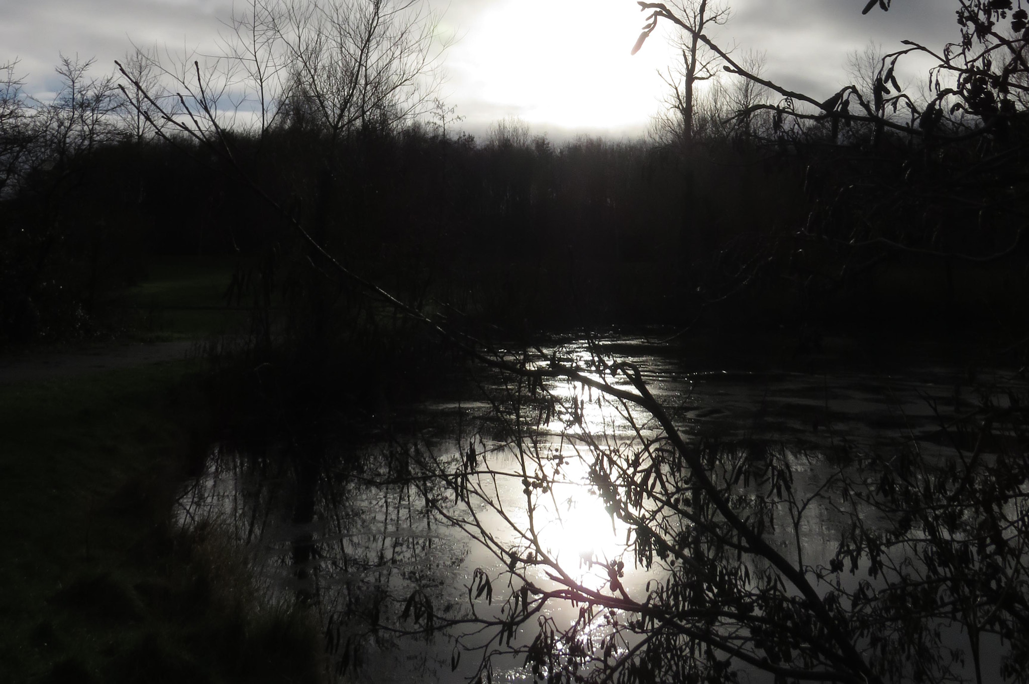 Canon PowerShot SX700 HS sample photo. Sunset lake photography