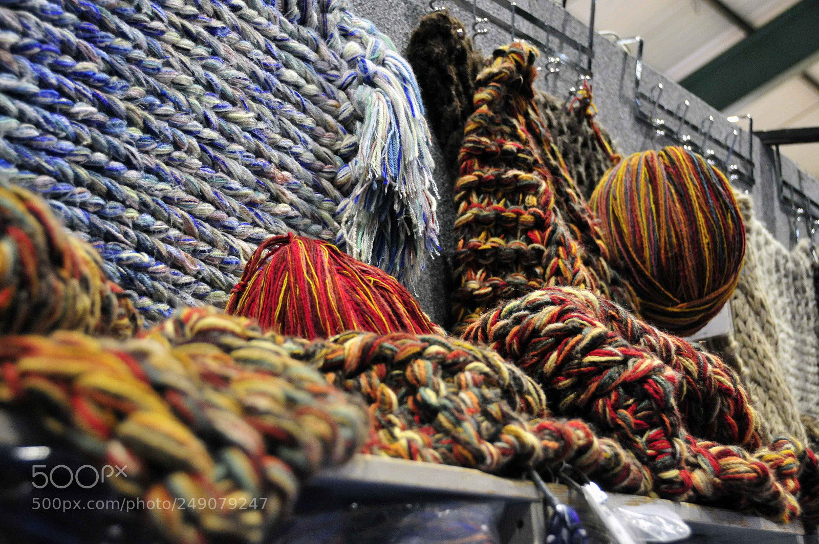 Nikon D300 sample photo. Wool chunky photography