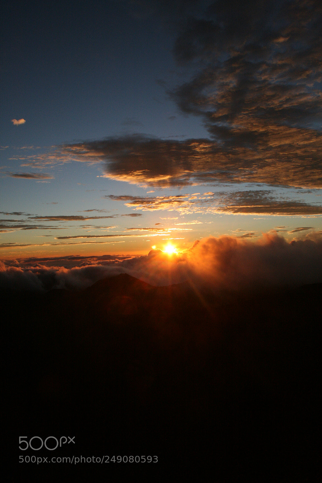 Canon EOS 400D (EOS Digital Rebel XTi / EOS Kiss Digital X) sample photo. Sunrise at haleakala photography