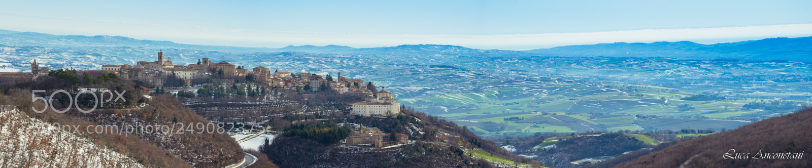 Nikon D610 sample photo. Cingoli village photography