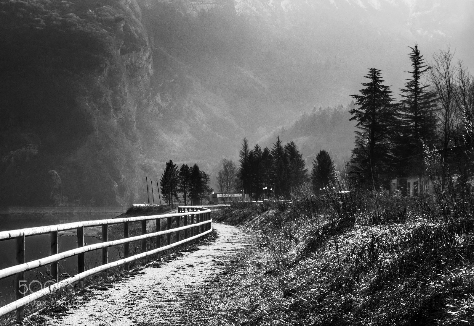 Nikon D7200 sample photo. Path to the mountains photography