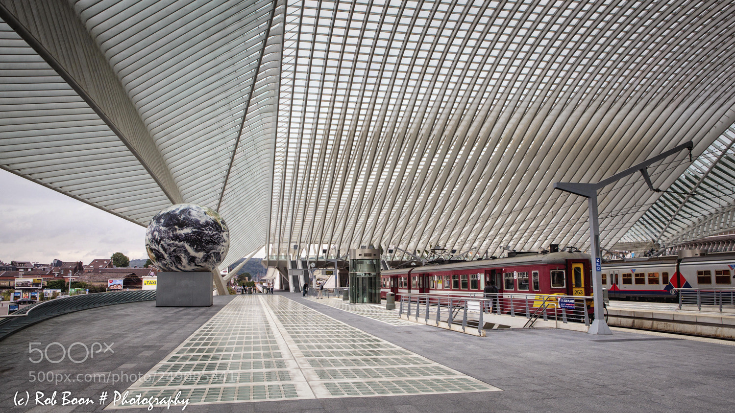 Canon EOS 5D Mark II sample photo. Guillemins railway station @ liege 9 photography