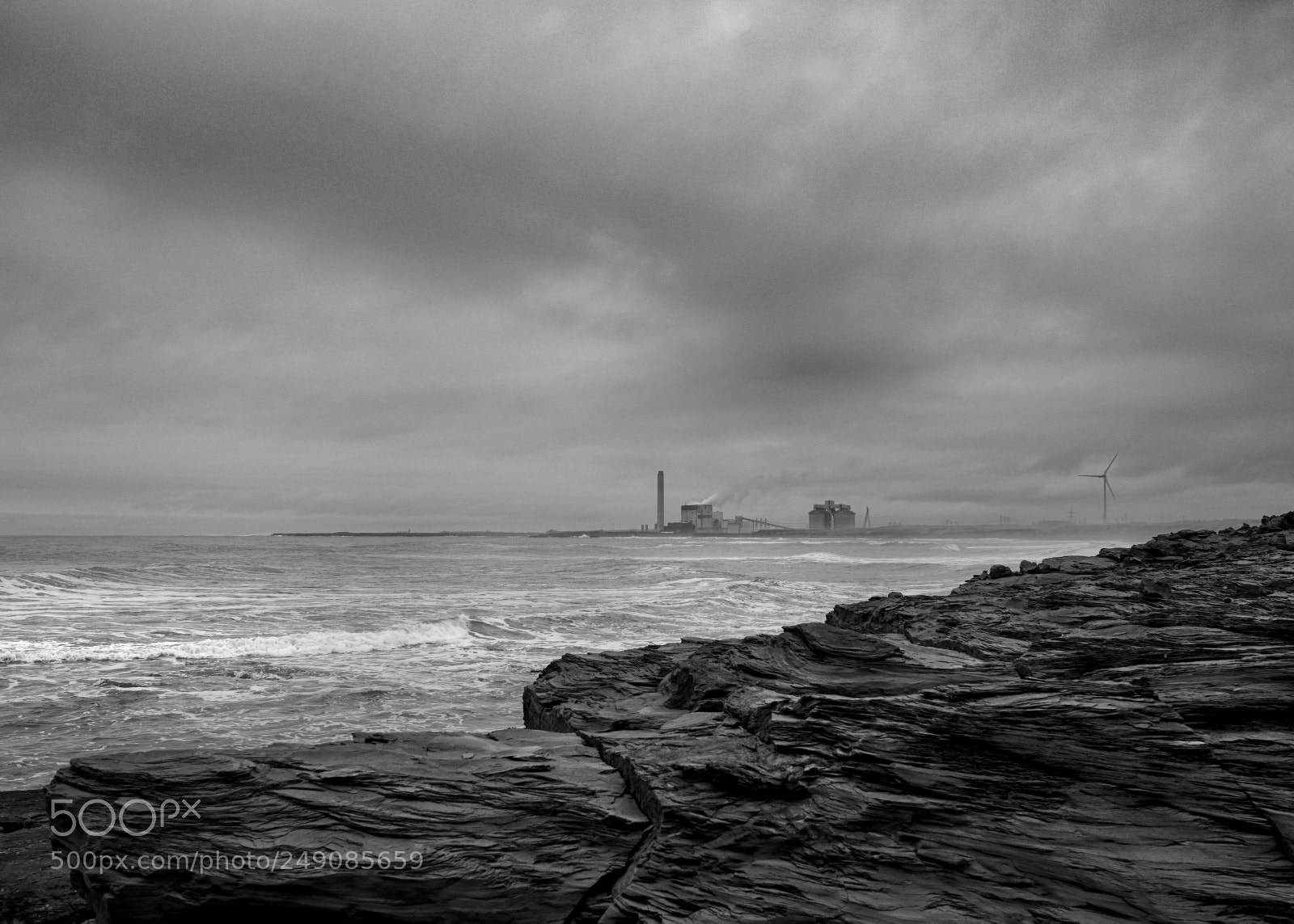 Fujifilm X-Pro2 sample photo. Lynemouth power station photography