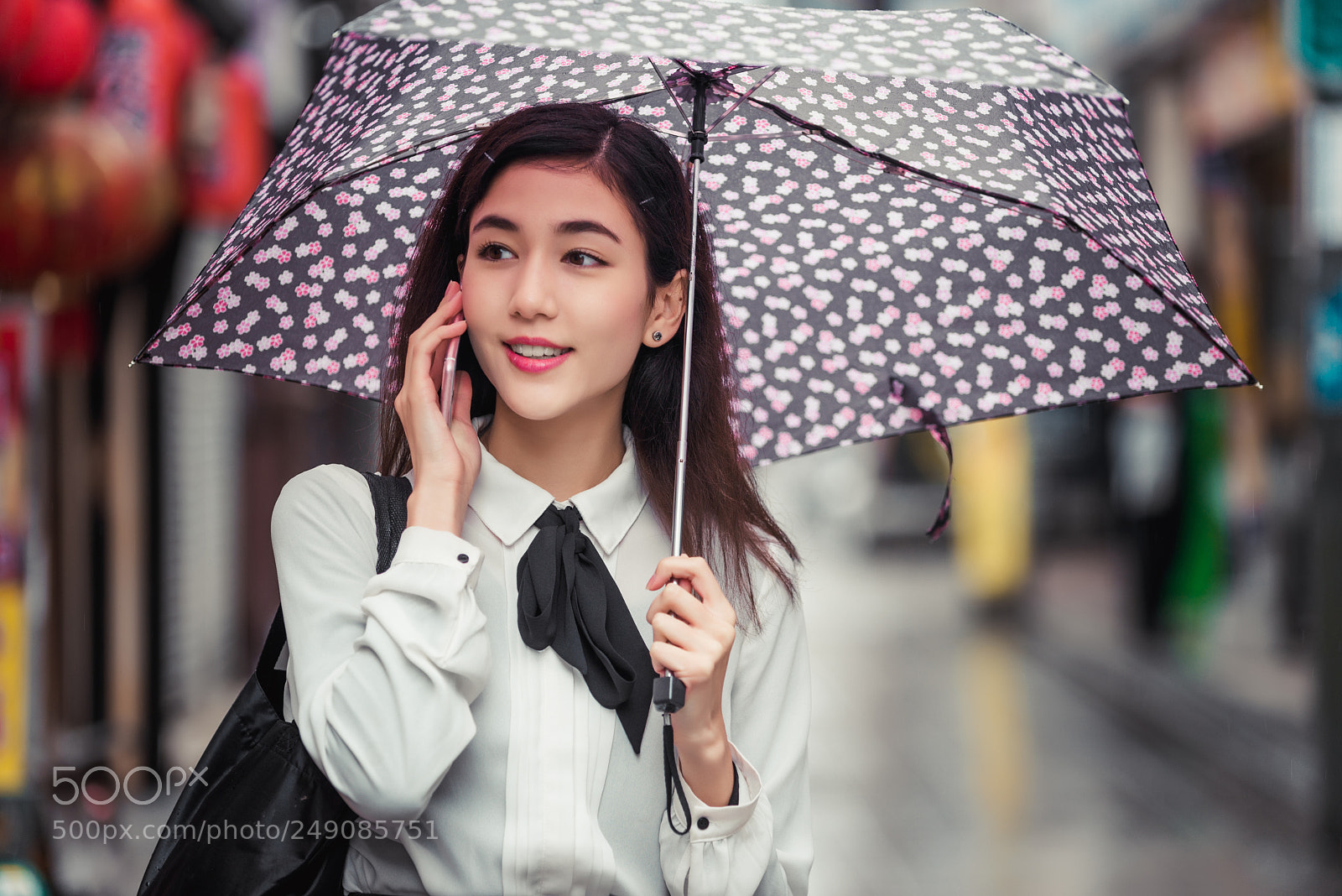 Nikon D610 sample photo. Young japanese girl outdoors photography