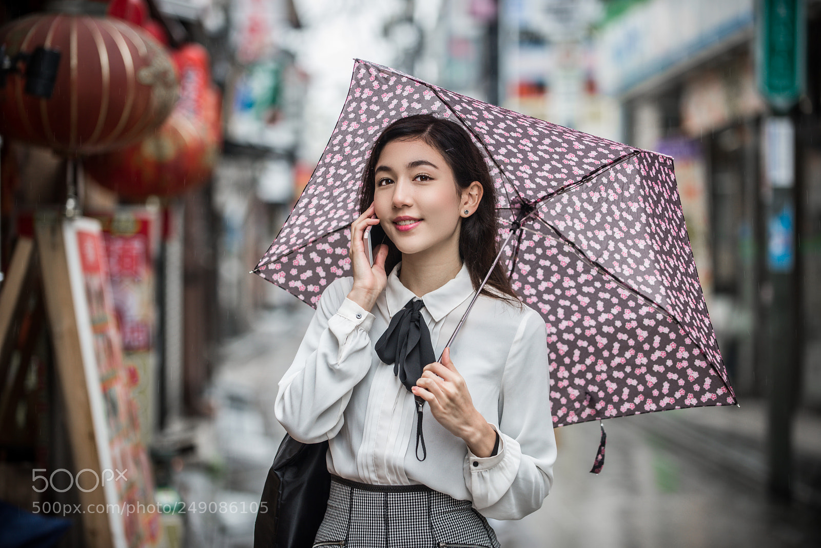 Nikon D610 sample photo. Young japanese girl outdoors photography