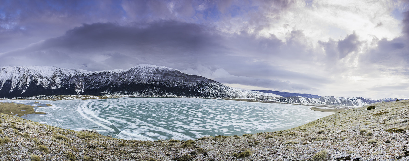 Nikon D500 sample photo. A frozen lake photography