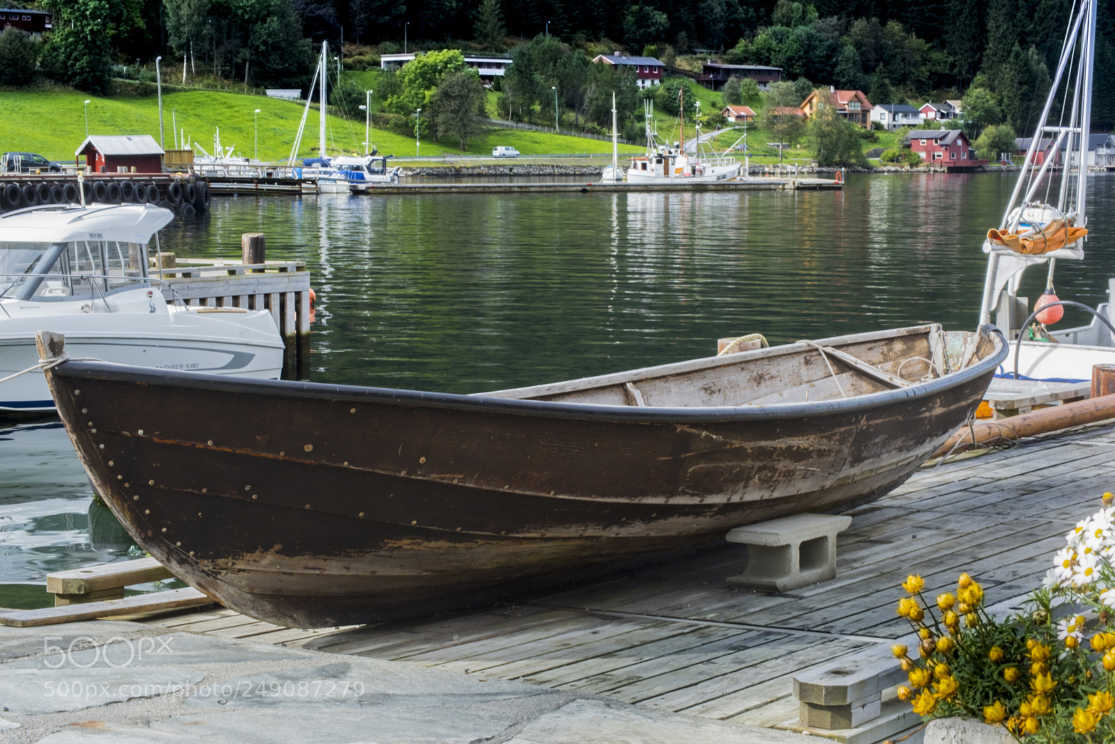 Nikon D810 sample photo. Old fishing boat on photography