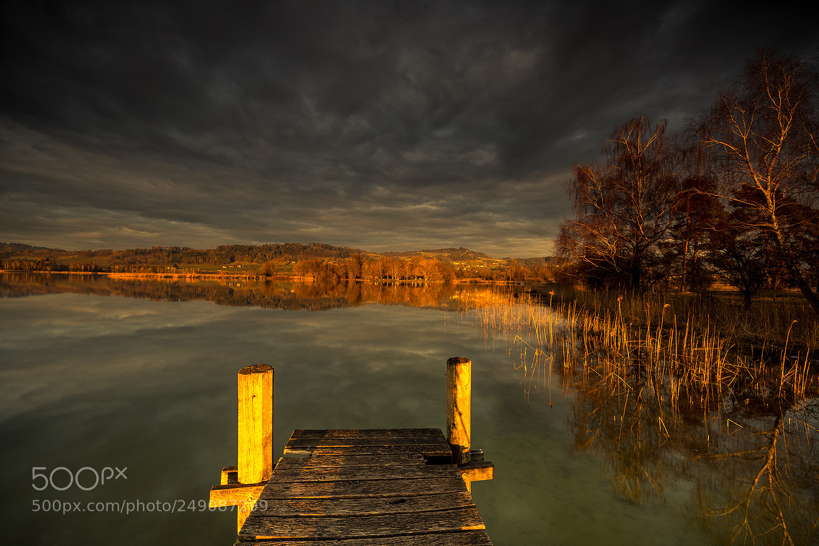 Canon EOS 5D Mark IV sample photo. Abendstimmung pfäffikersee photography