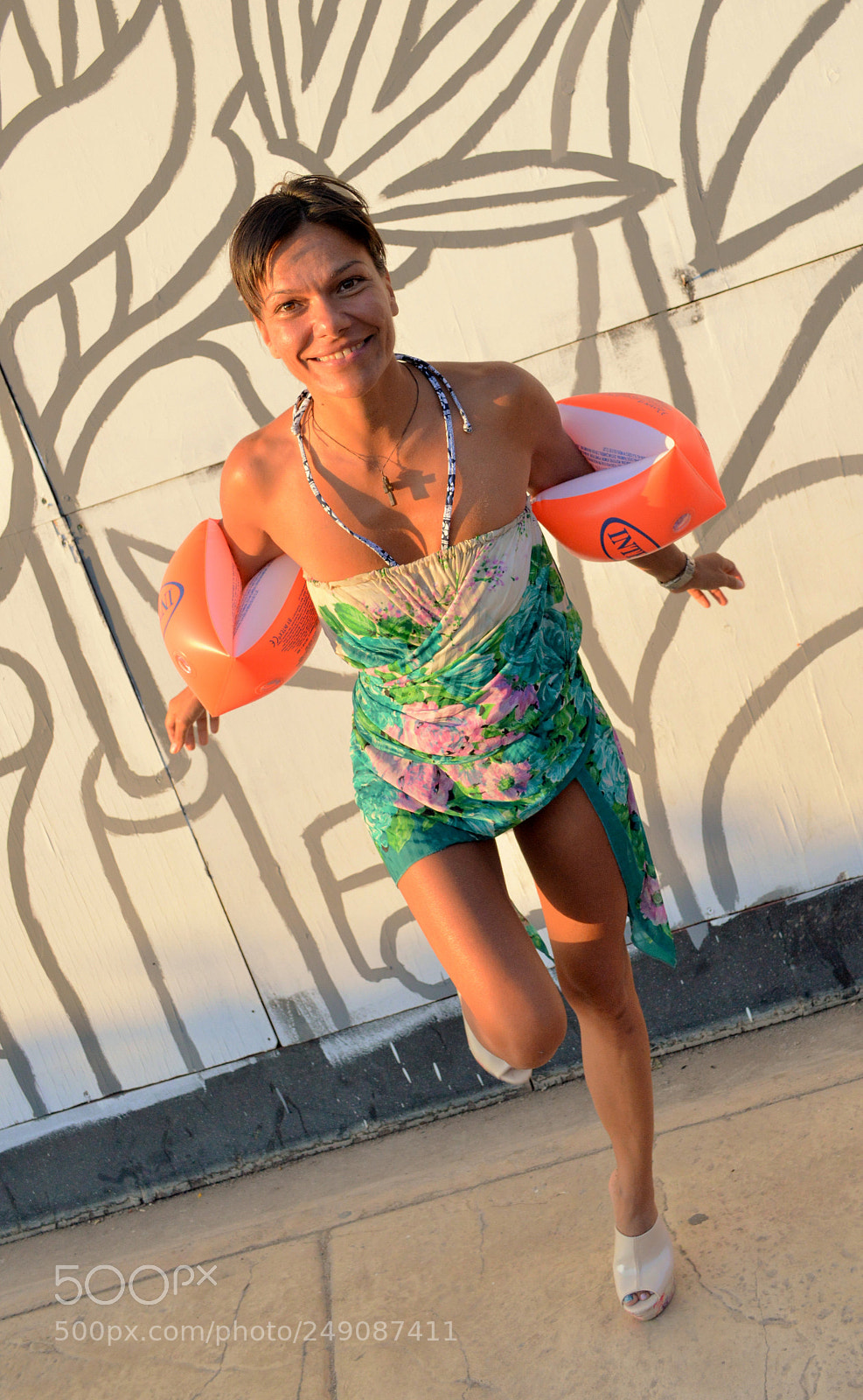 Nikon D3200 sample photo. Girl in summer photography