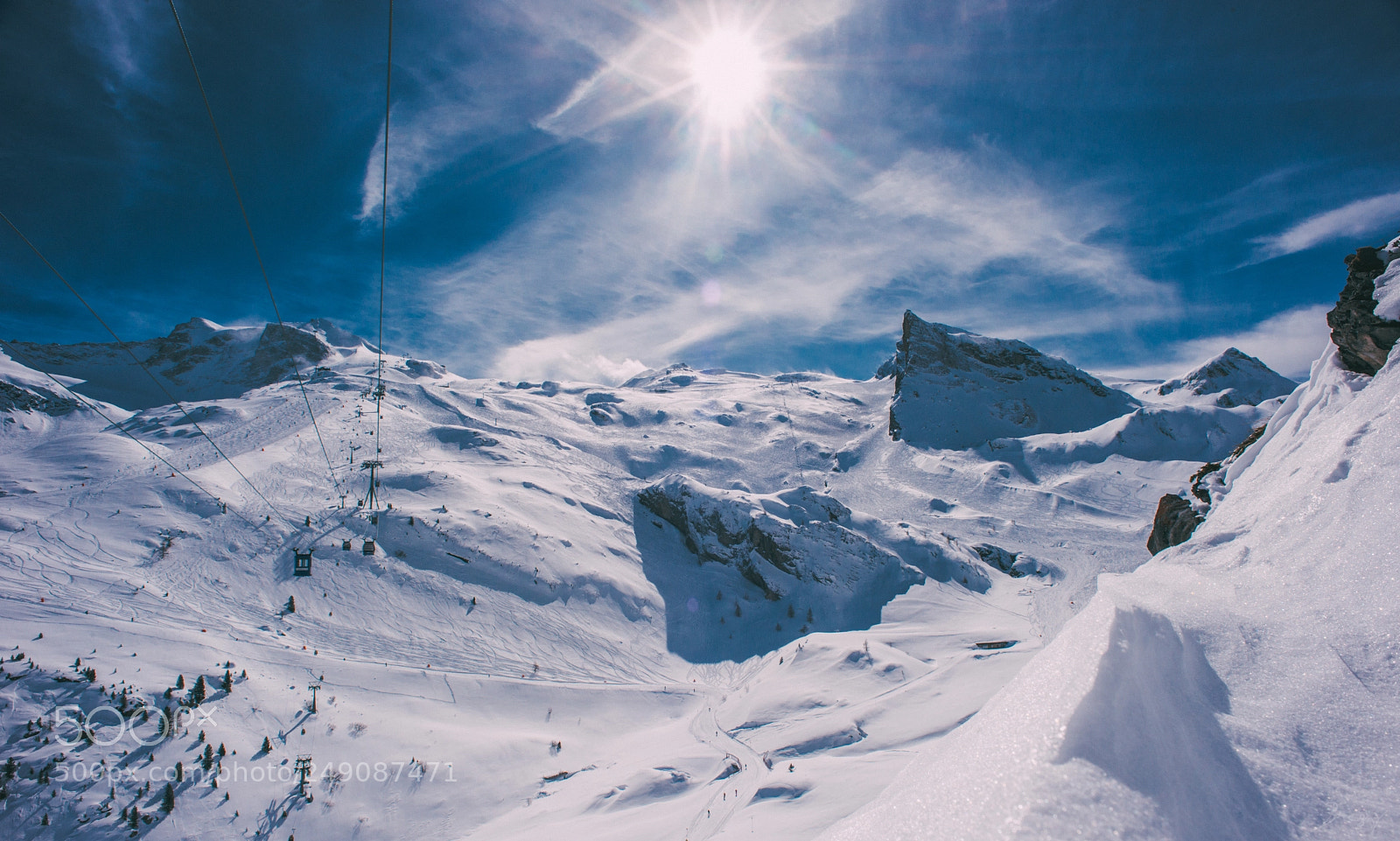 Nikon D800 sample photo. Hintertux glacier photography