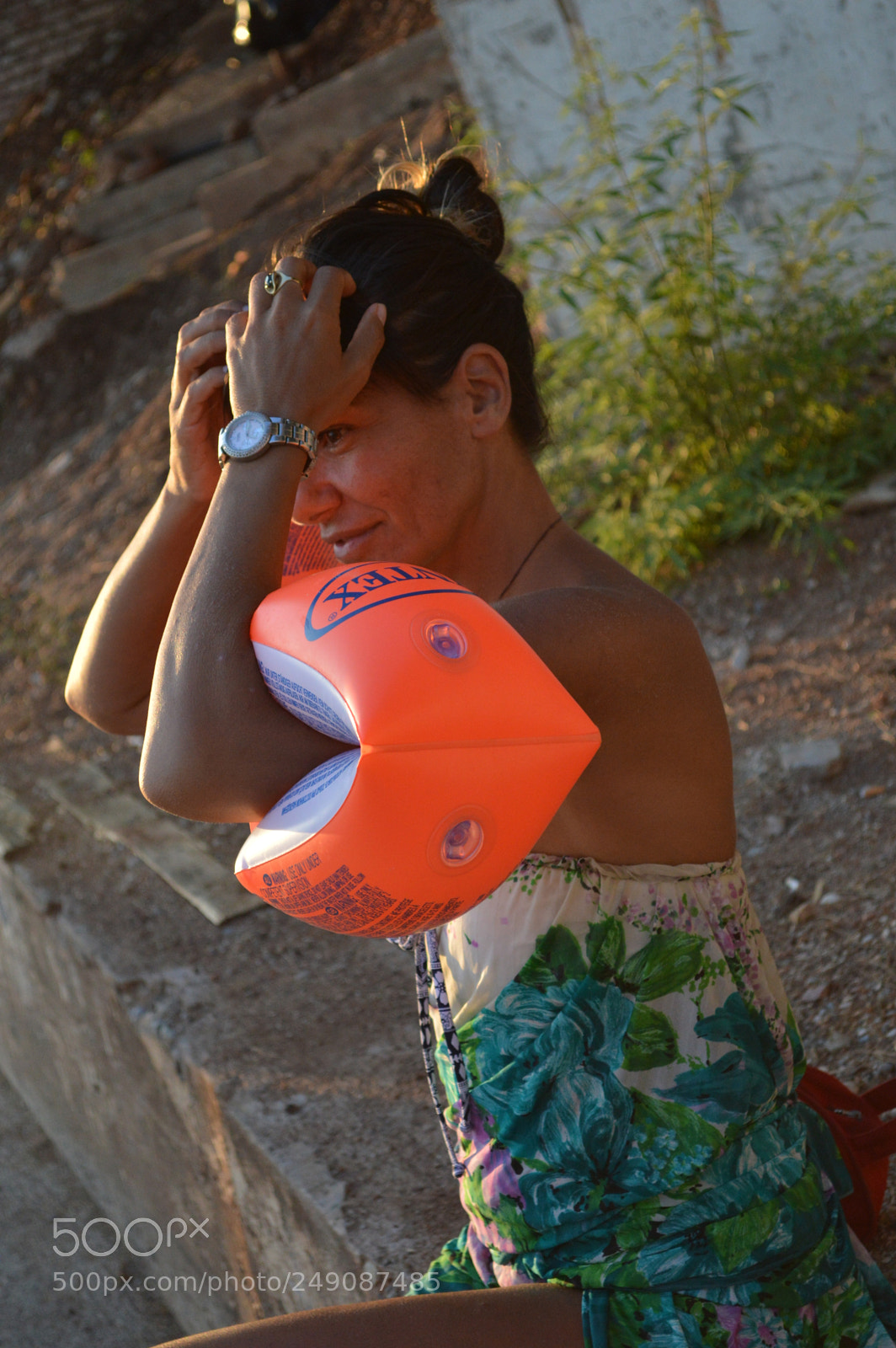 Nikon D3200 sample photo. Girl in summer photography