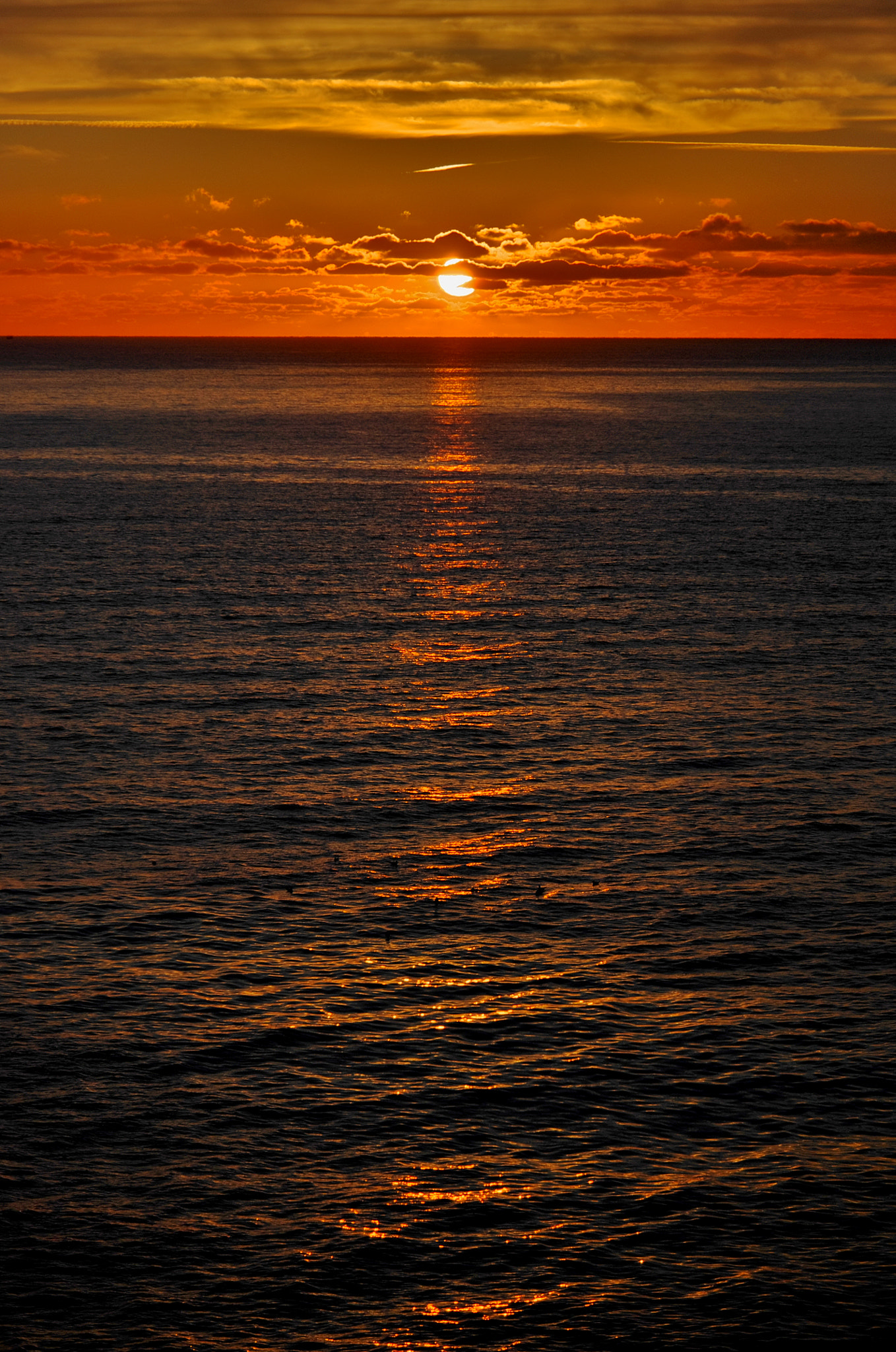 Pentax K-x sample photo. Orange sunrise photography