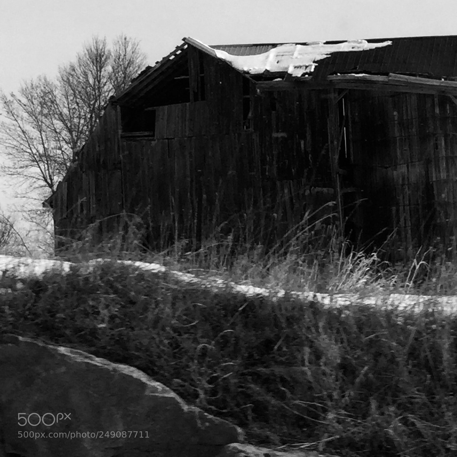 Apple iPod touch sample photo. Death of a barn photography