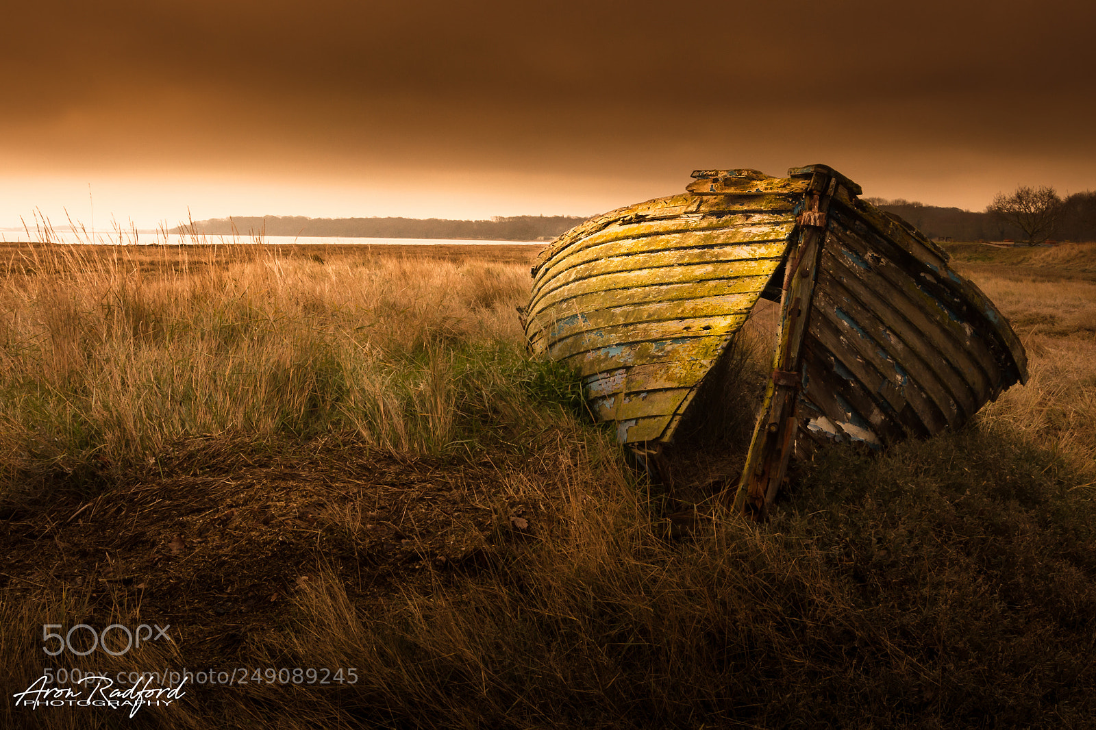 Nikon D5000 sample photo. Wrabness wreck at dusk photography