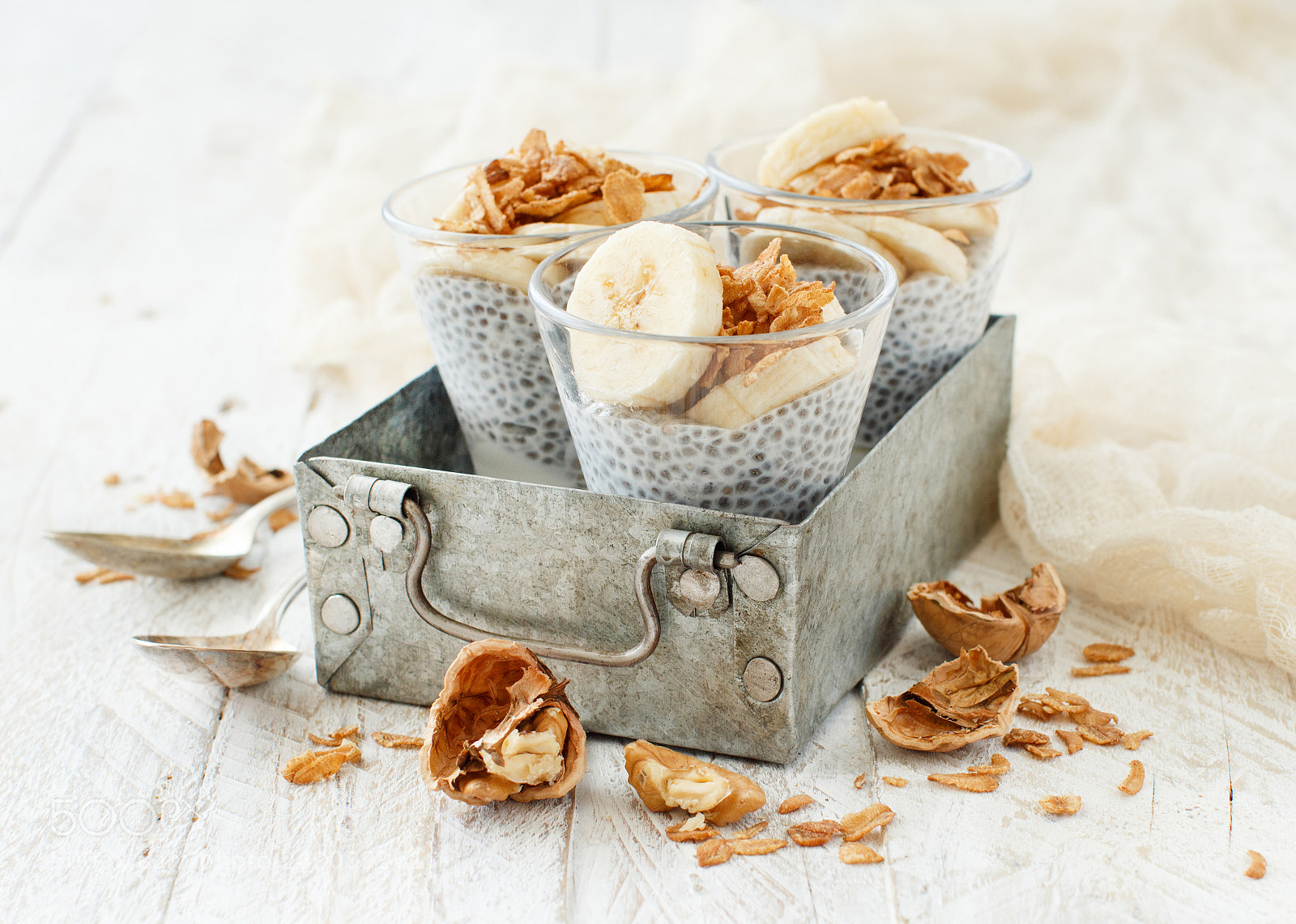 Canon EOS 650D (EOS Rebel T4i / EOS Kiss X6i) sample photo. Chia pudding parfait with photography