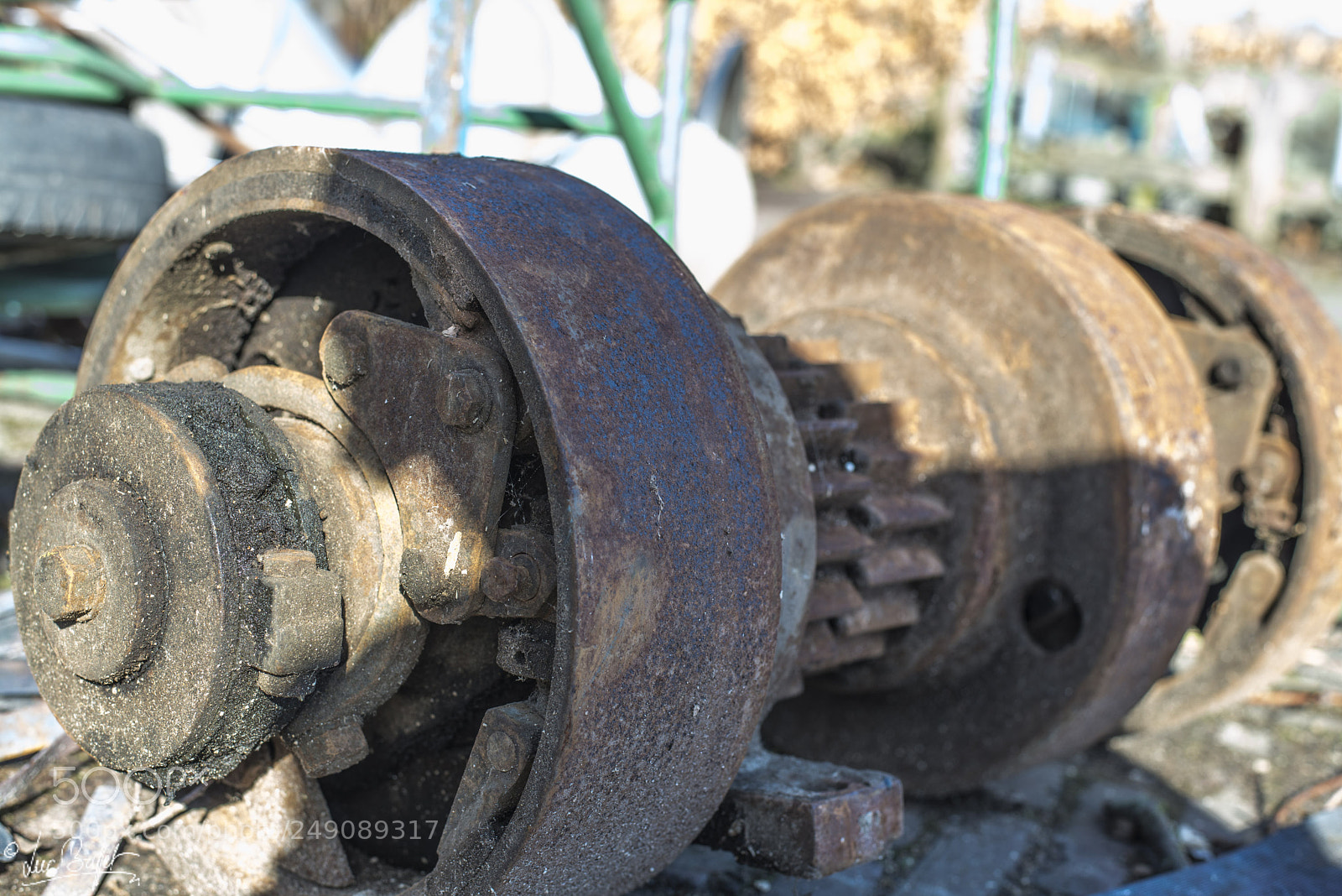 Nikon D800 sample photo. Waitin' for repair photography