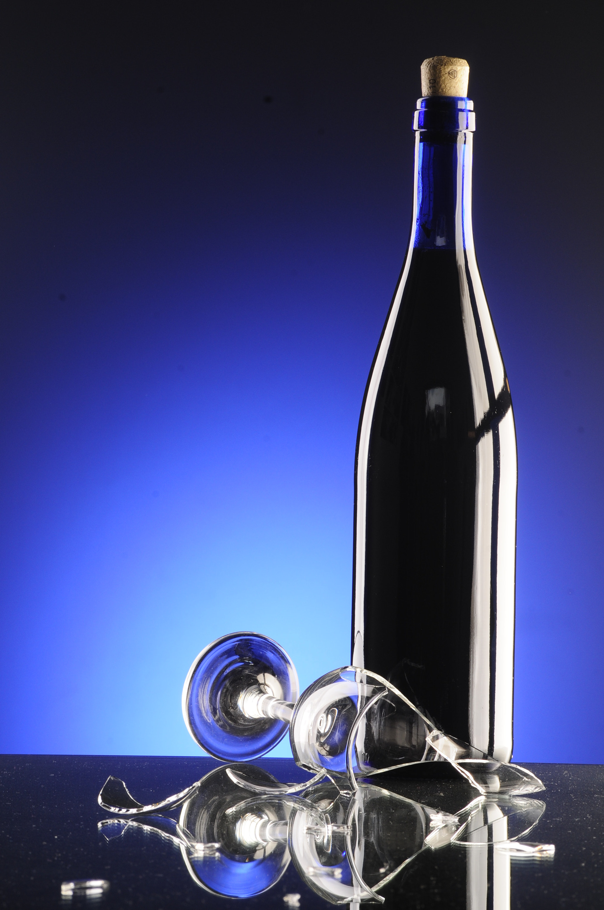 Nikon D300S sample photo. Blue wine photography