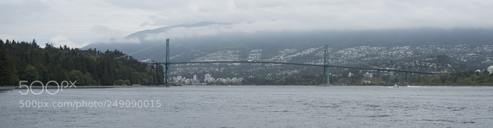 Sony a7R II sample photo. Cloudy lions gate photography