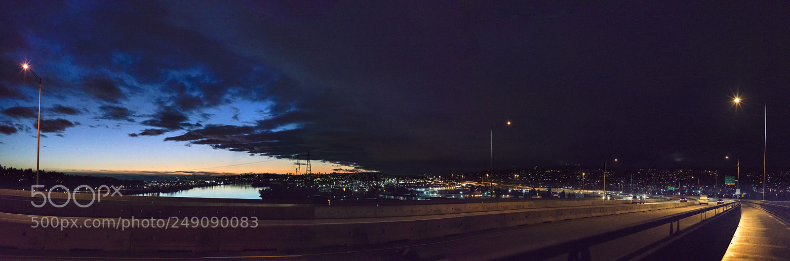 Sony a7R III sample photo. Port mann sunset photography