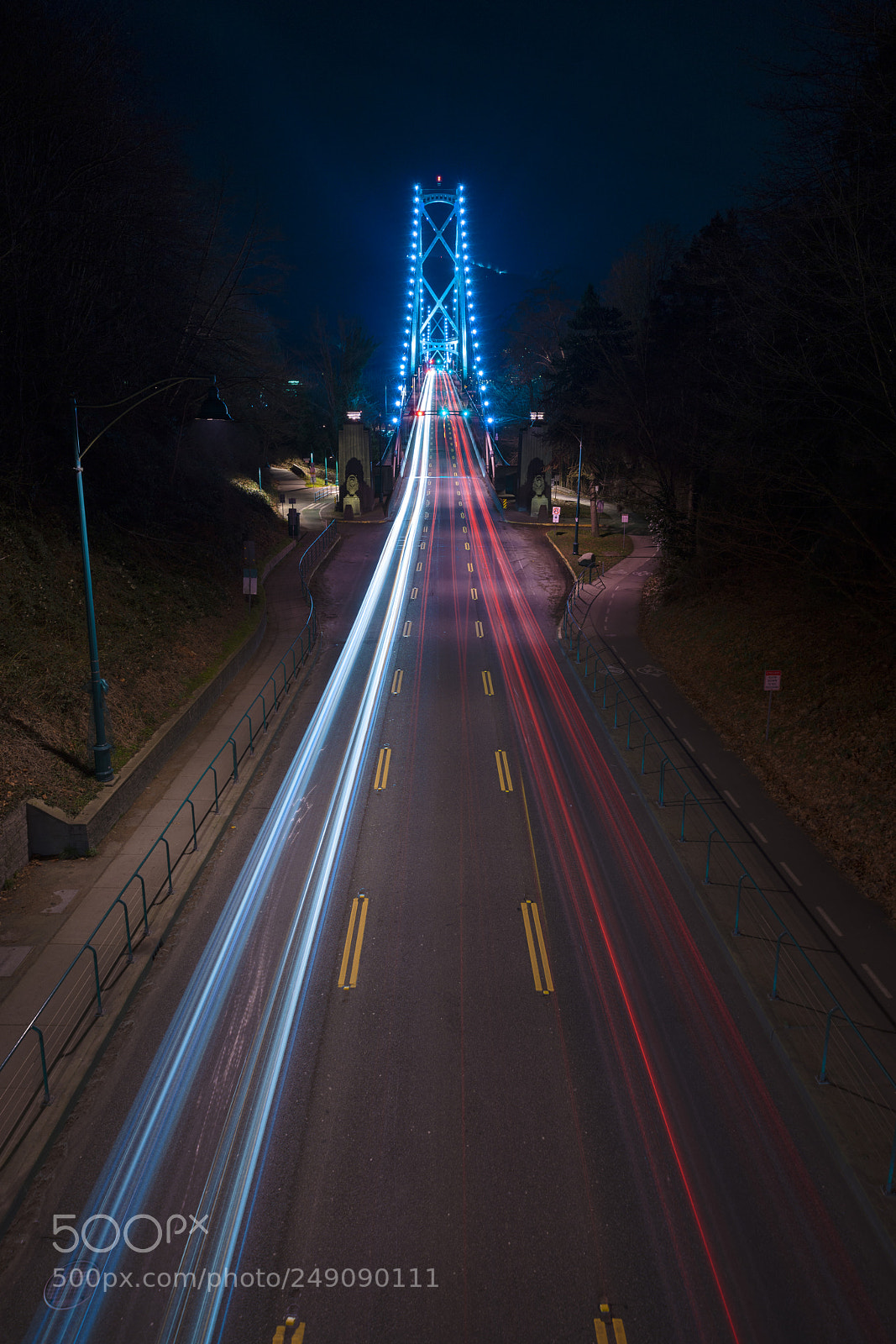 Sony a7R III sample photo. Lions gate driving into photography