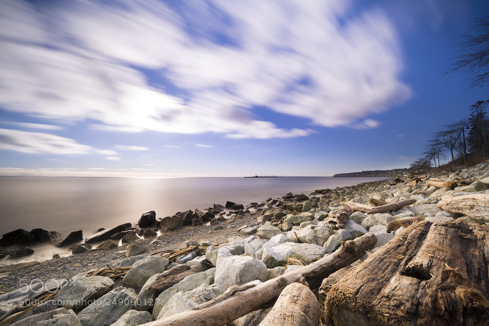 Sony a7R III sample photo. White rock sun out photography