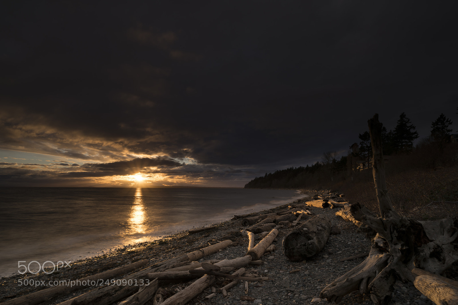 Sony a7R III sample photo. Sun setting after a photography
