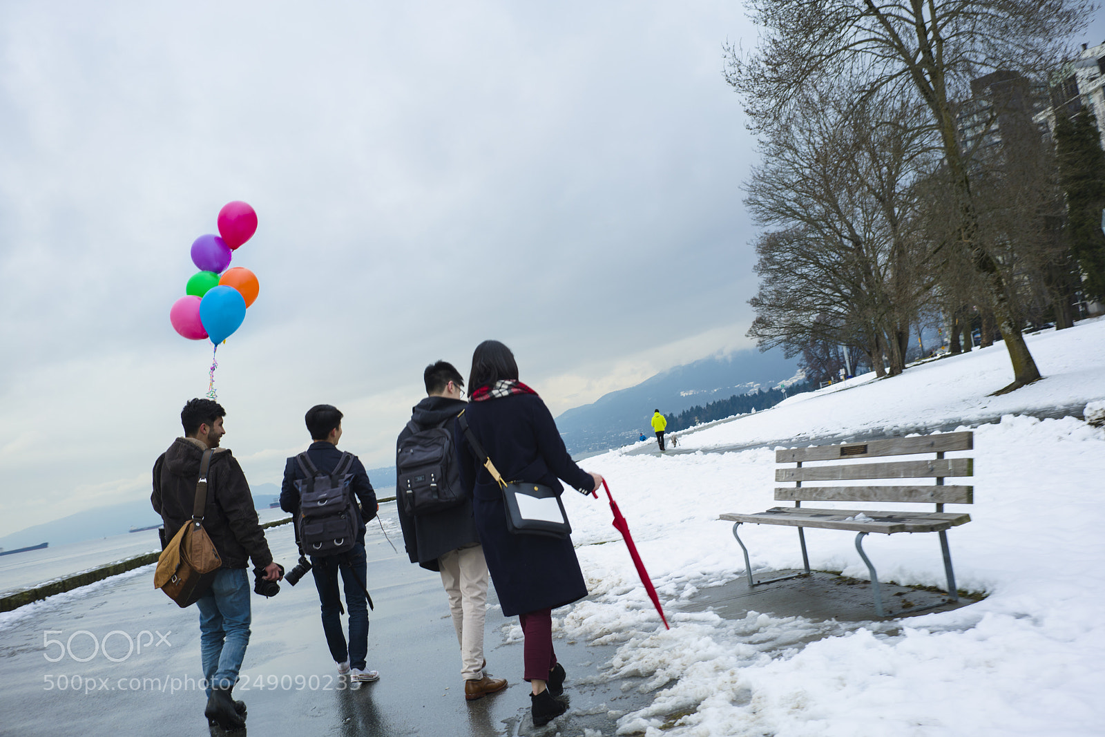 Sony a7R III sample photo. Cold birthday walk. photography