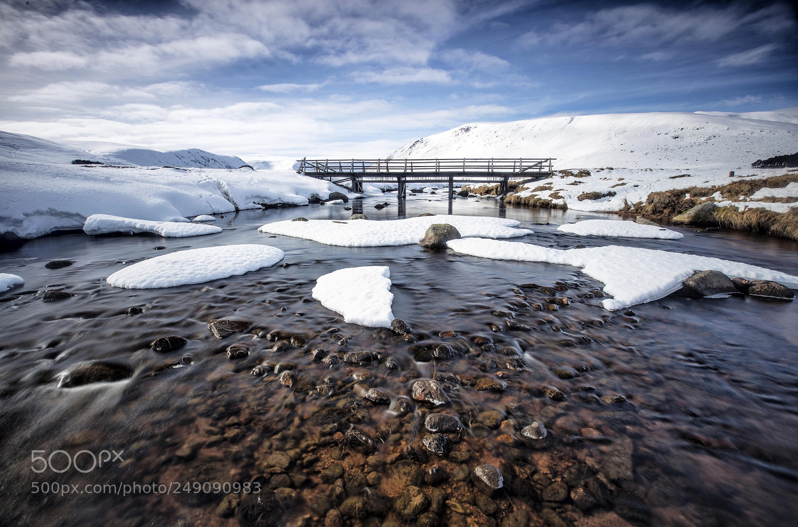 Canon EOS 5DS sample photo. Loch muick flow off photography