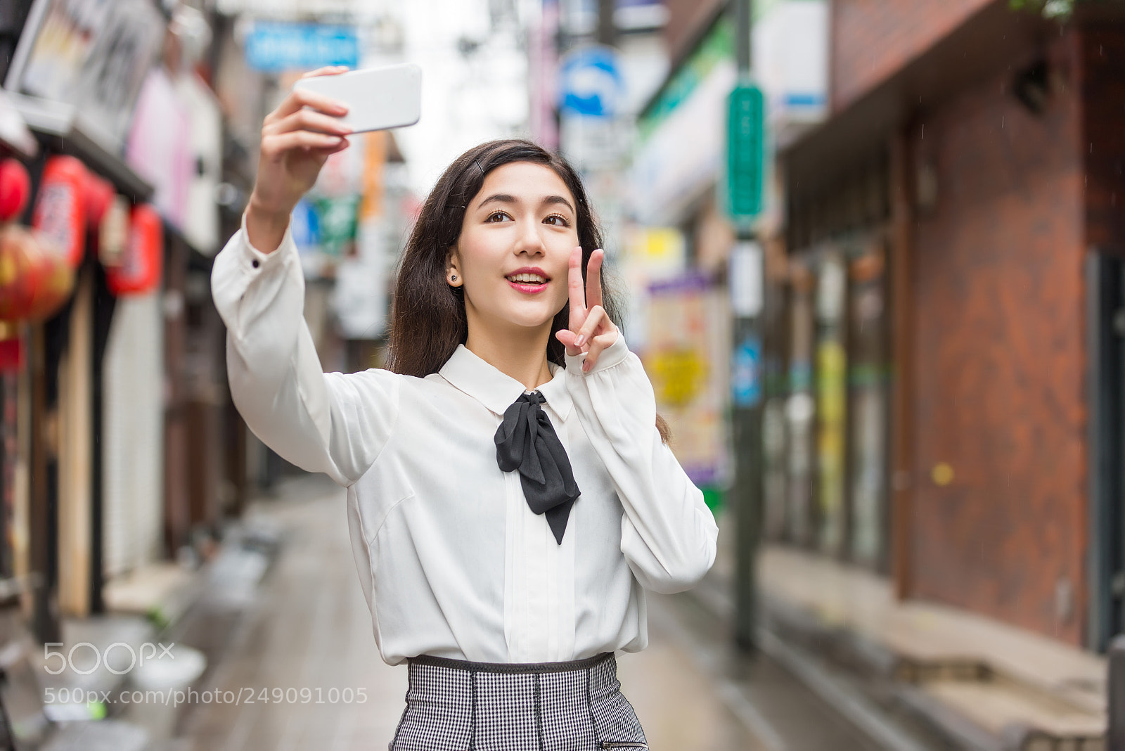 Nikon D610 sample photo. Young japanese girl outdoors photography