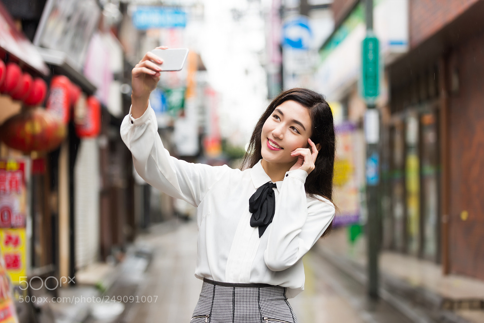 Nikon D610 sample photo. Young japanese girl outdoors photography