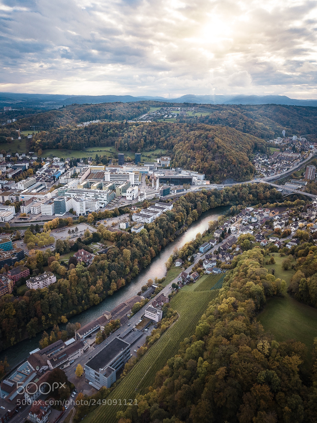 DJI FC220 sample photo. Baden und martinsberg photography