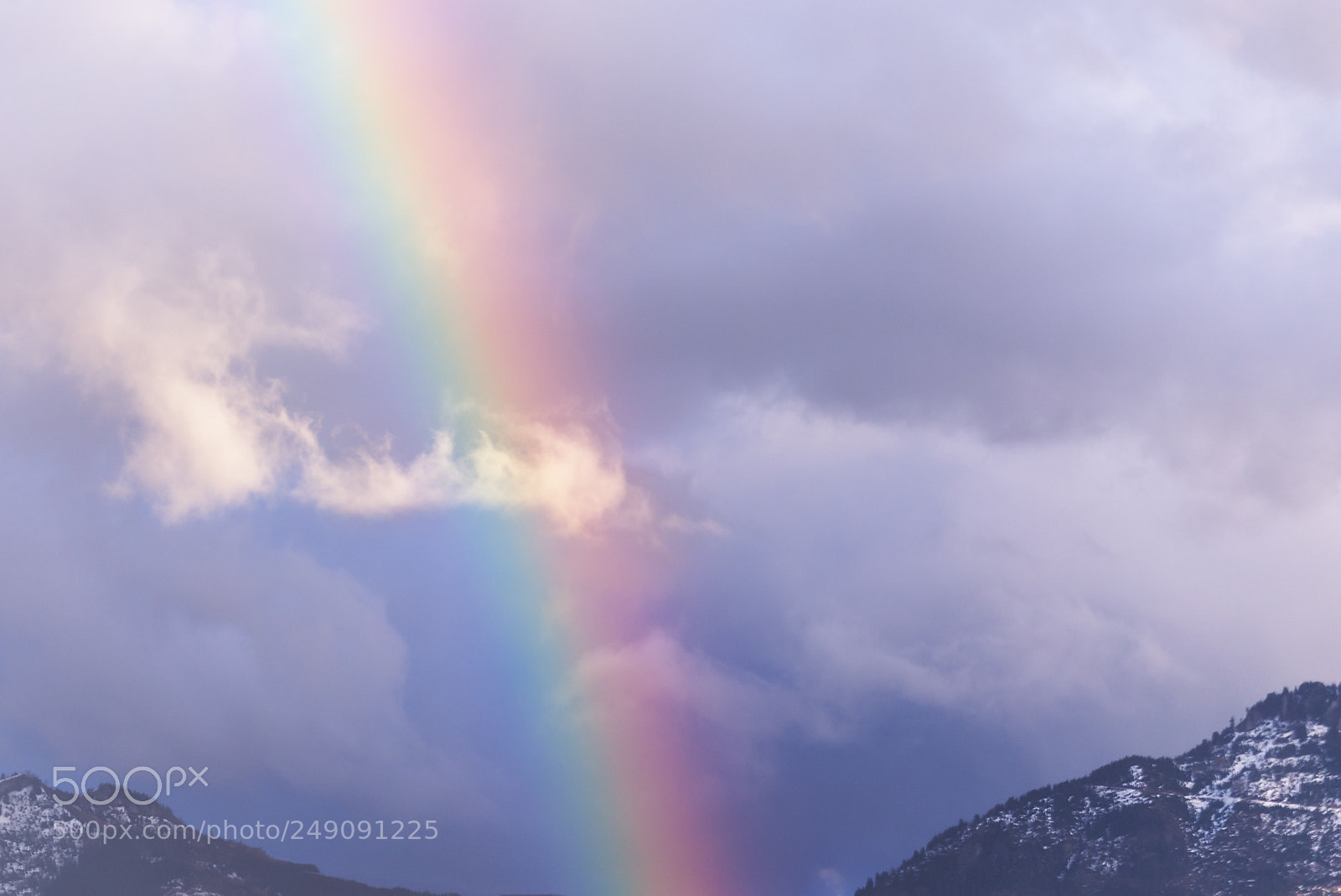 Nikon D610 sample photo. Rainbow photography