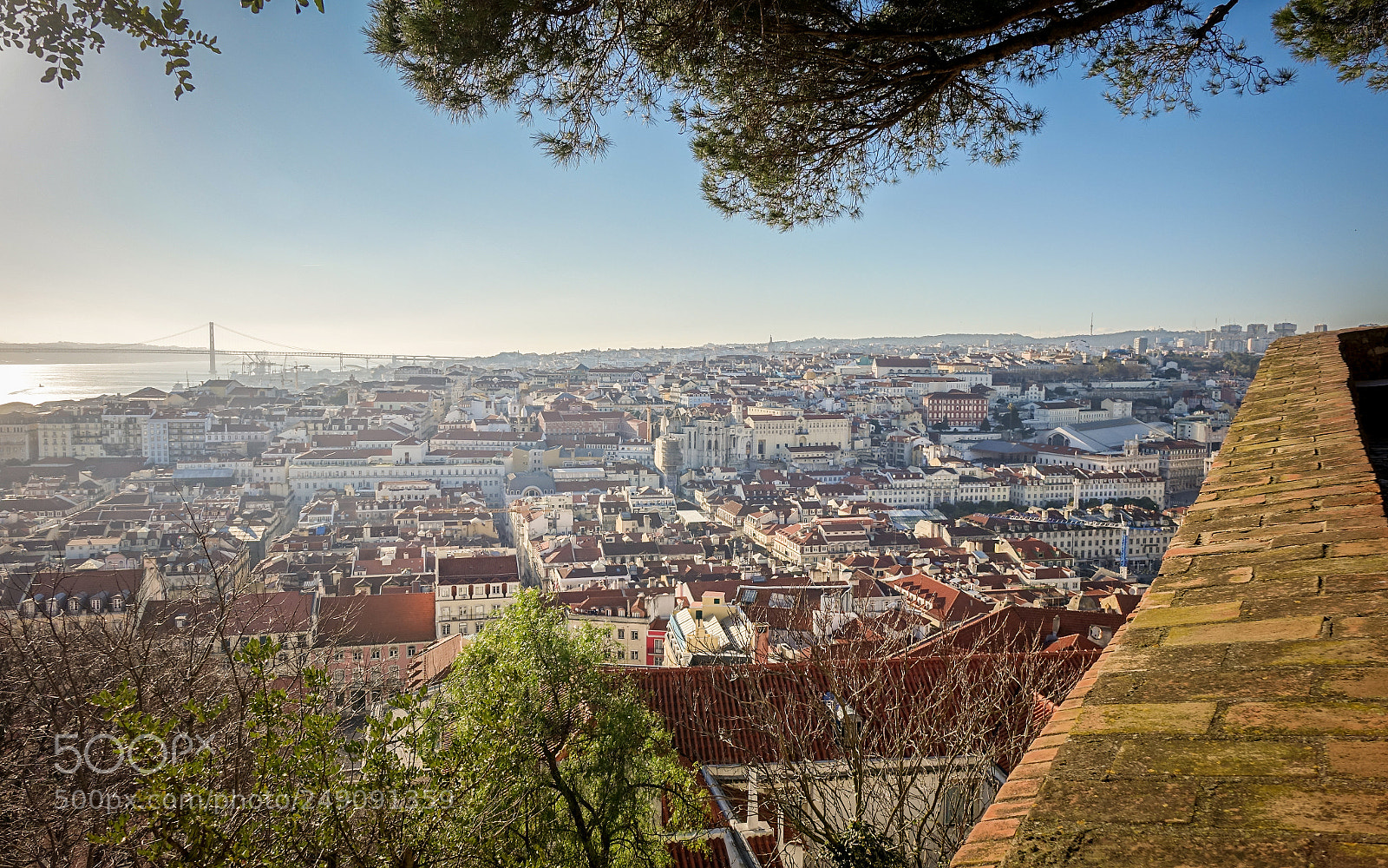 Sony Cyber-shot DSC-RX10 sample photo. Lisbon from st jorge photography