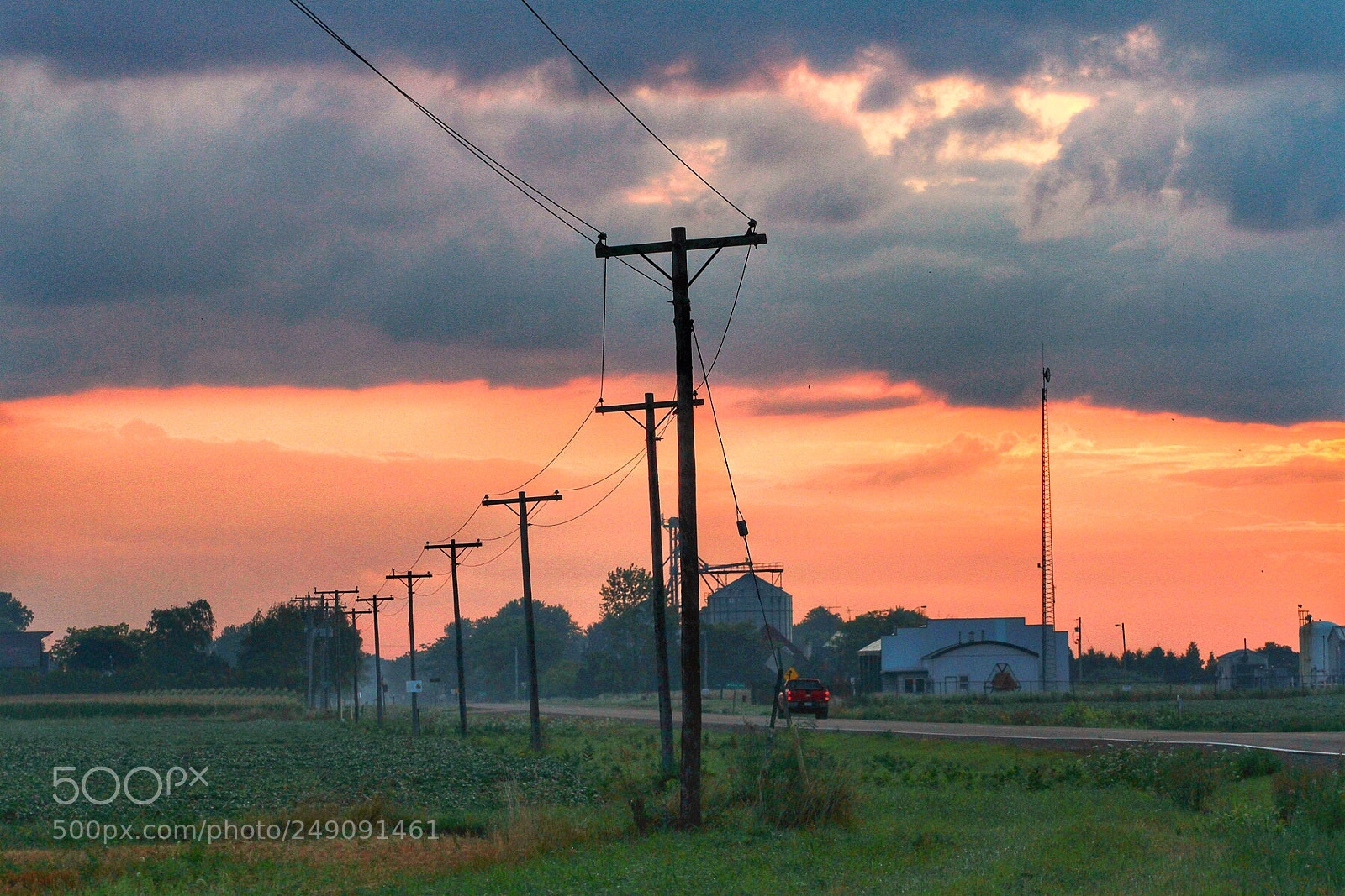 Canon EOS 7D sample photo. Sunrise in countryside photography