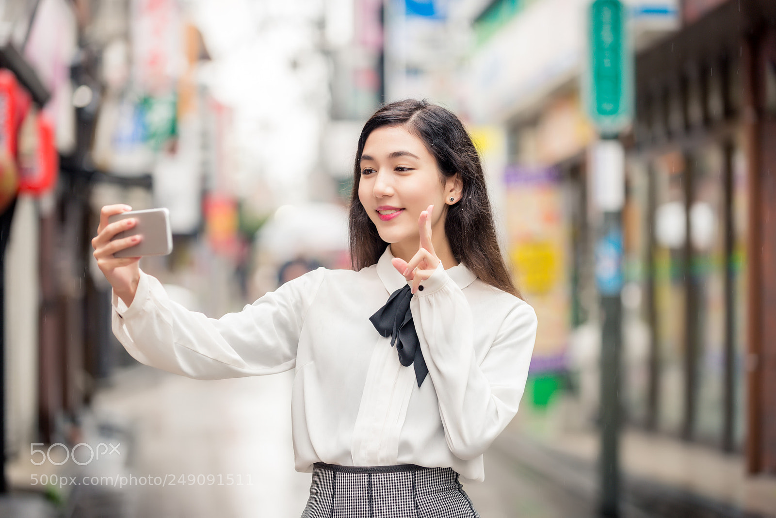 Nikon D610 sample photo. Young japanese girl outdoors photography