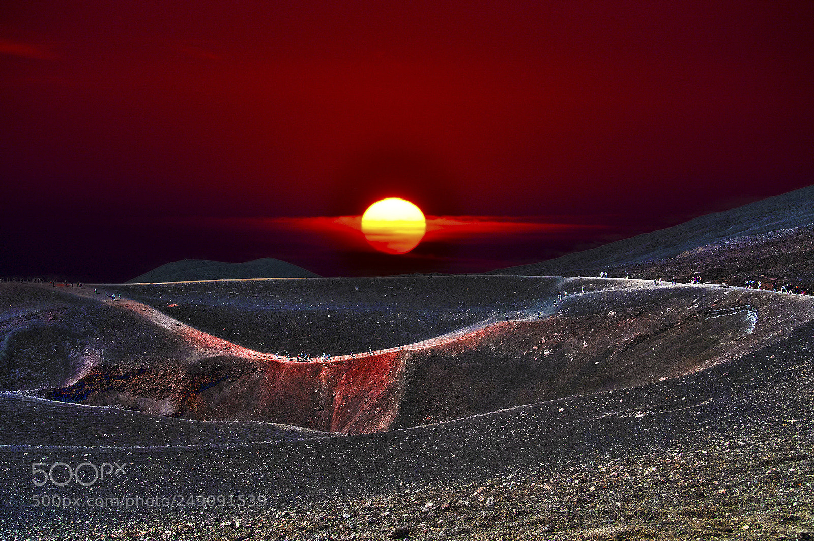 Nikon D90 sample photo. The etna volcano photography
