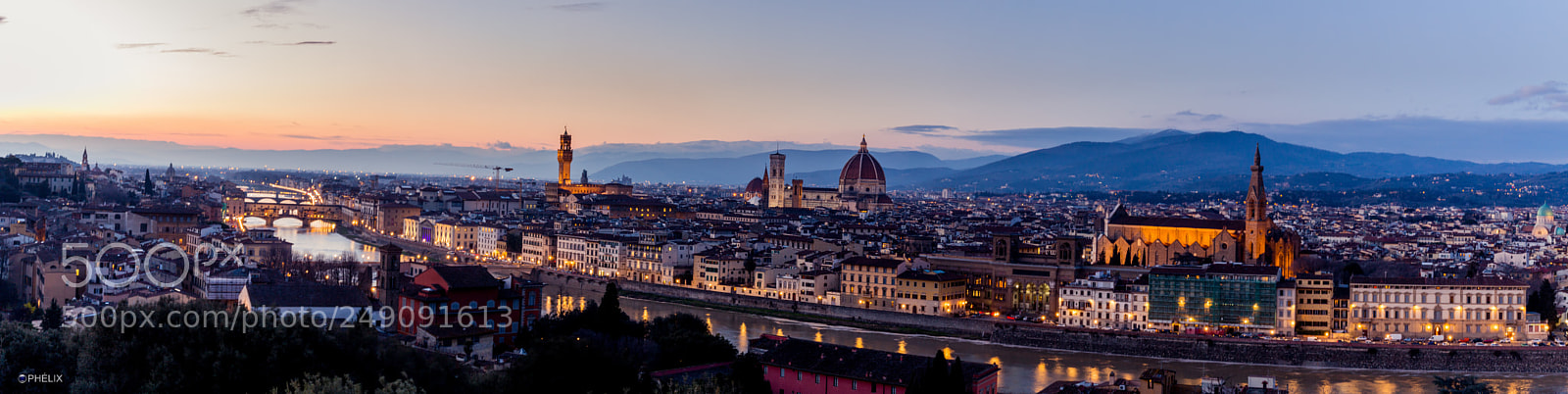 Canon EOS 100D (EOS Rebel SL1 / EOS Kiss X7) sample photo. Panorámica firenze photography