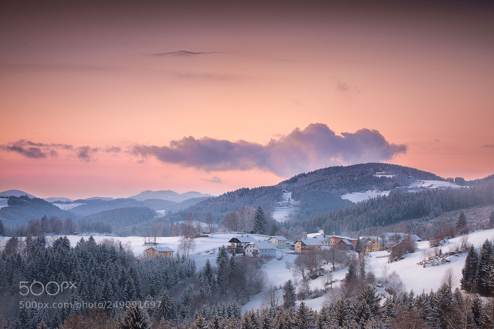 Nikon D7100 sample photo. Dreamy village photography