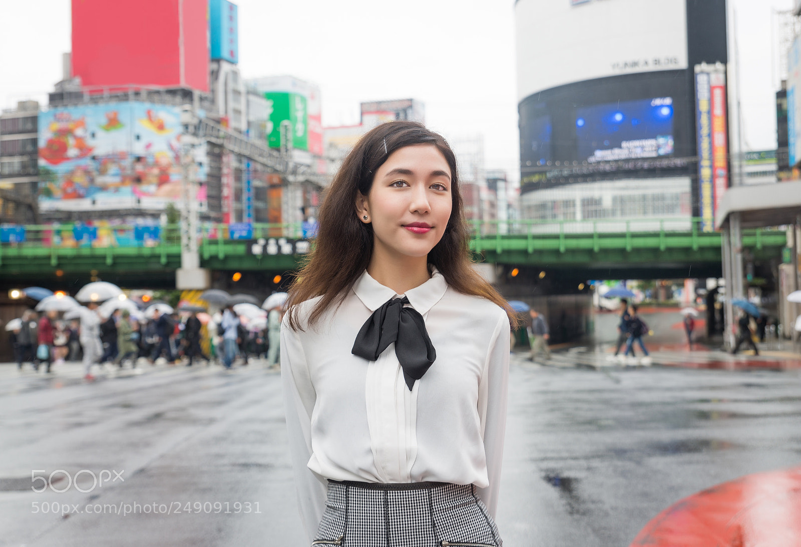 Nikon D610 sample photo. Young japanese girl outdoors photography