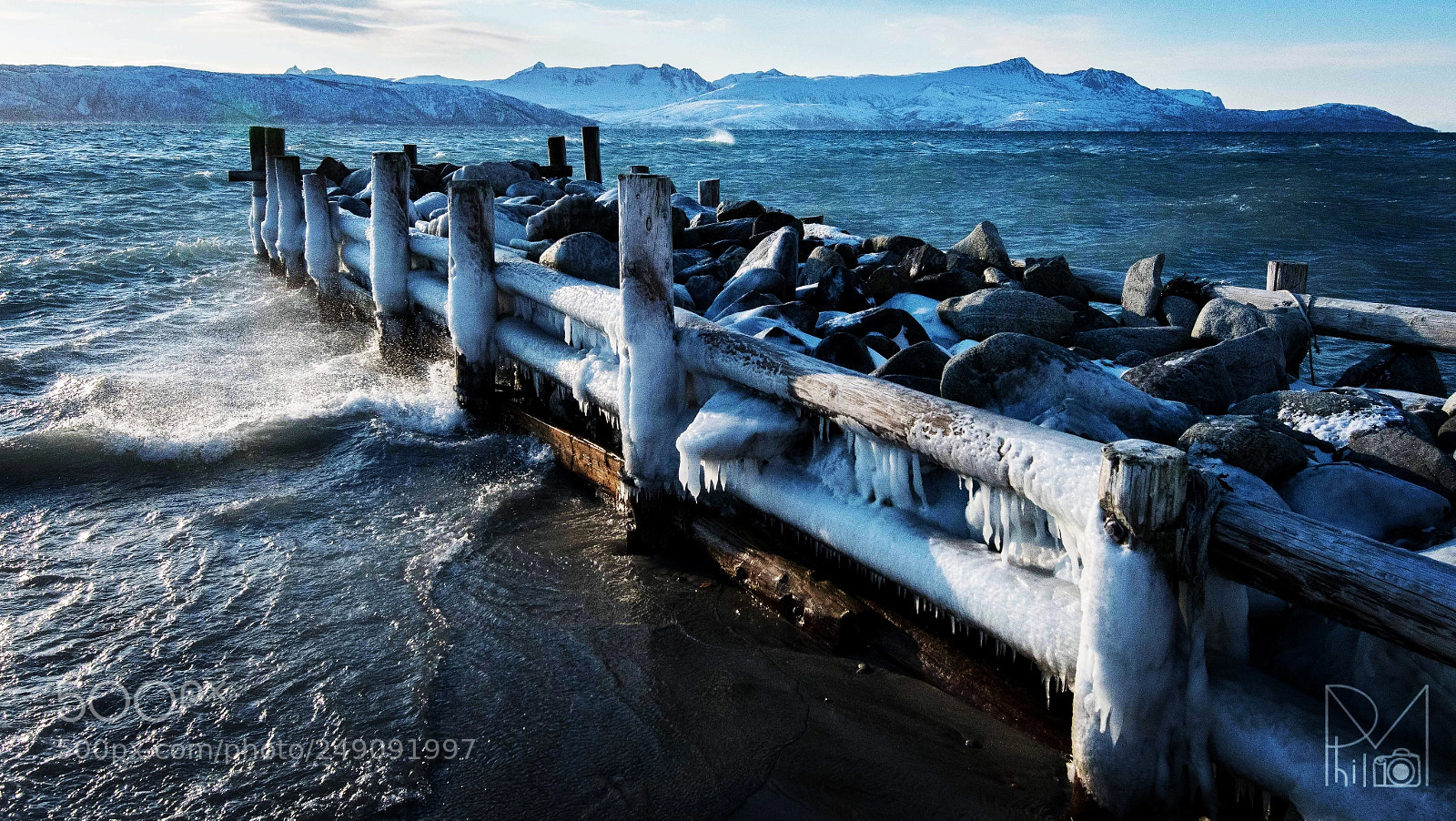 Nikon D500 sample photo. Le ponton glacé photography