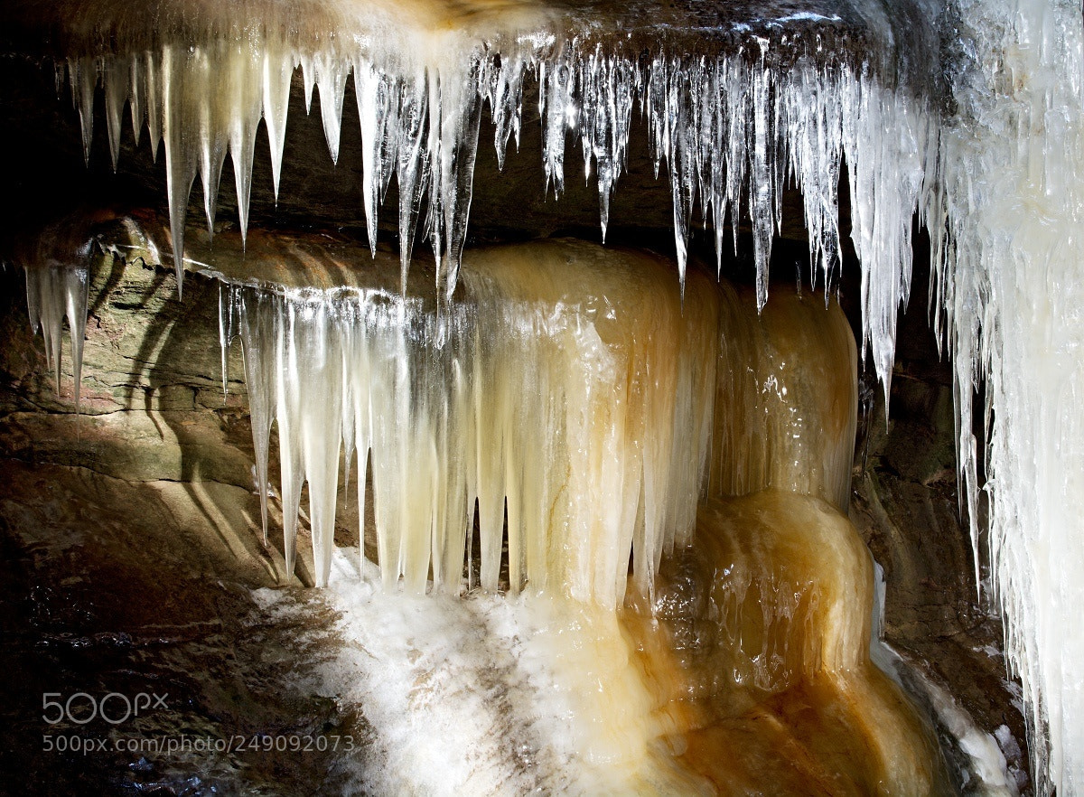 Nikon D7100 sample photo. Icefall photography