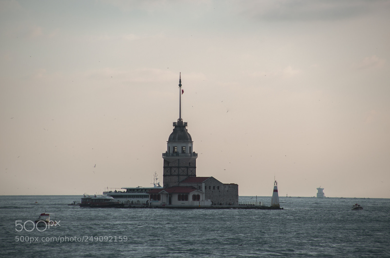 Nikon D7000 sample photo. Maiden s tower istanbul photography