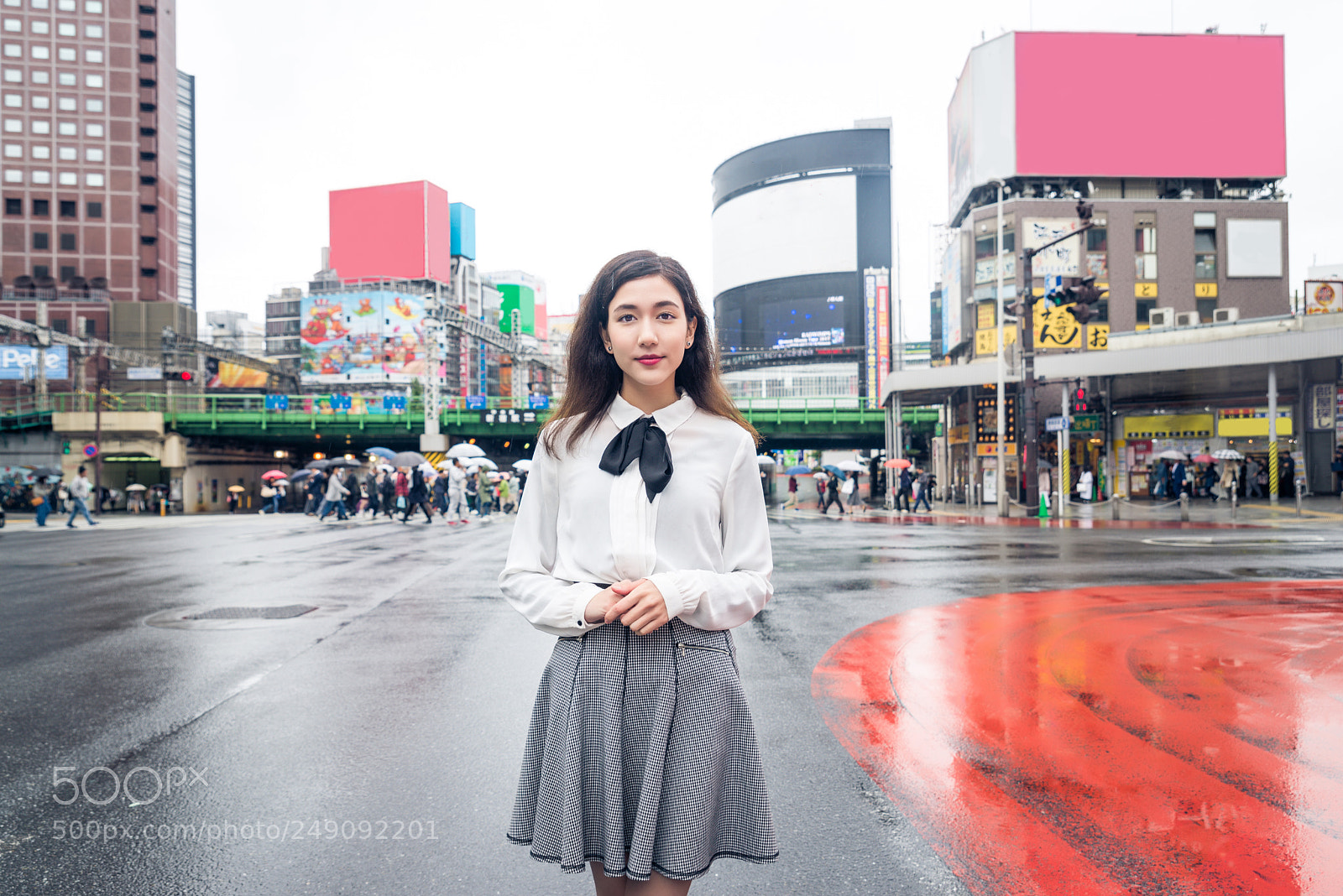 Nikon D610 sample photo. Young japanese girl outdoors photography