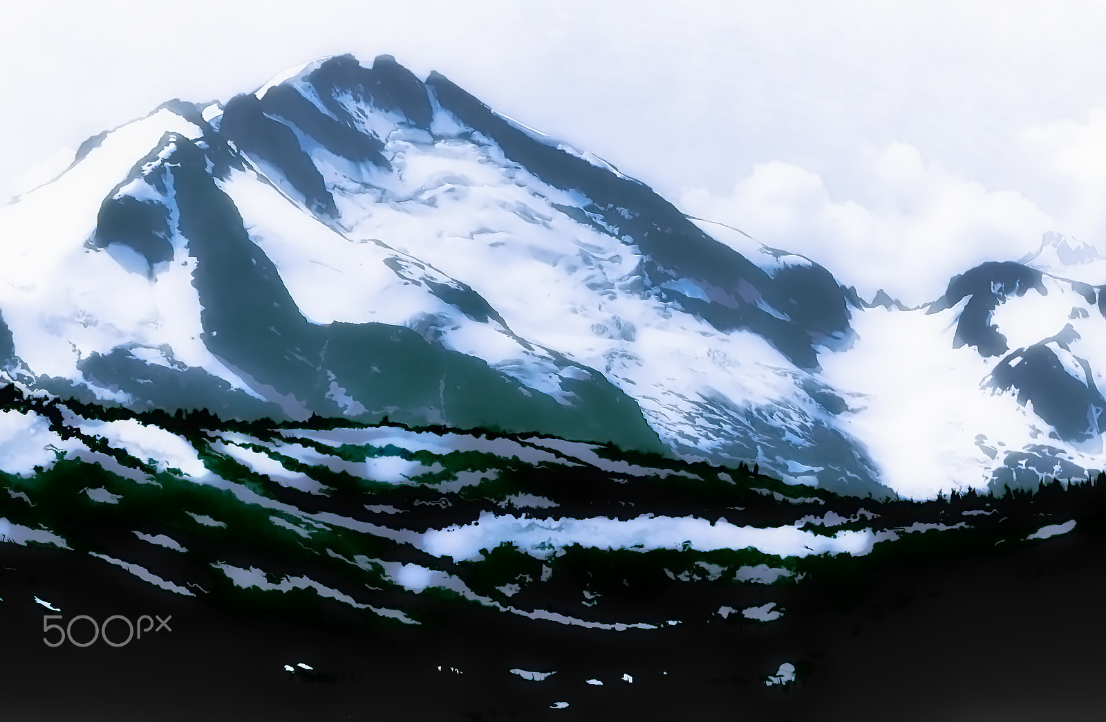Samsung NX1000 sample photo. Mountain photography